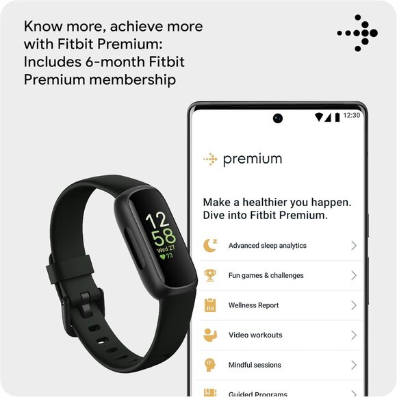🆕 Google Fitbit Inspire Fitness Tracker Stress Management Workout Heart Rate - Picture 8 of 8